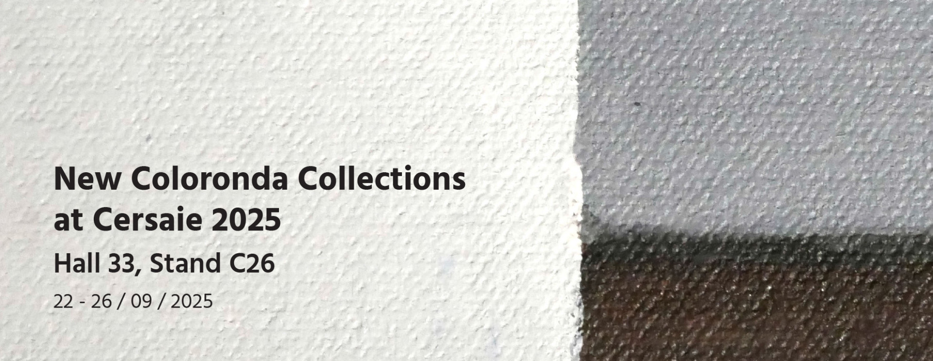 Nuevas Colecciones de Coloronda en Cersaie 2025